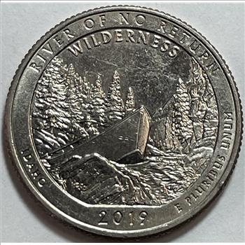 SCARCE 2019-W River of No Return Wilderness West Point Minted Quarter