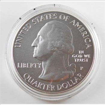 America The Beautiful Five Ounce Silver Uncirculated Coin*Shenandoah National Park*In Original Mint Packaging