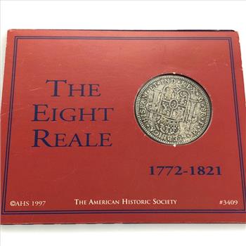 America's First Silver Dollar Replica Coin in Story Board