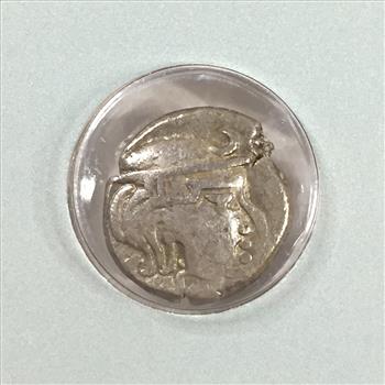 Ancient Silver Karshapana*320-550 AD*Hinduism*Story Board