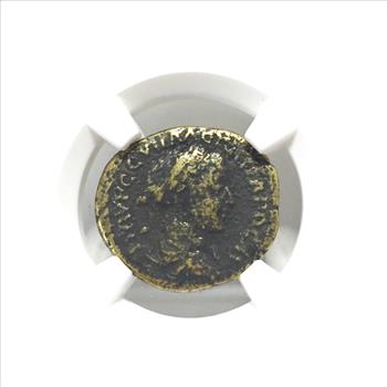 Ancient*Bithynia, Nicaea*Sev. Alexander, AD 222-235*AE20*Roman Age of Chaos*Authenticated by NGC