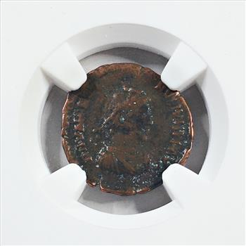 Ancient*Western Roman Empire*Valentinian II, AD 375-392*AE3 (Nummus)*Decline & Fall of Rome*Authenticated by NGC