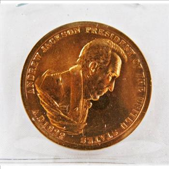 Andrew Jackson Commemorative Medallion*Peace and Friendship