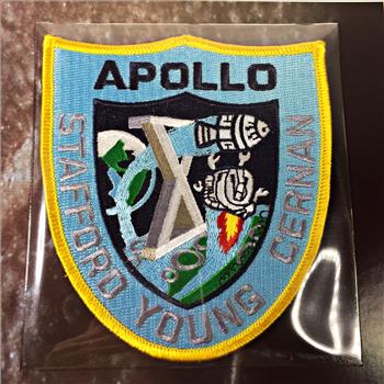 APOLLO X (Lunar and Command Modules) NASA Space Mission Emblem Patch*Encased in 9