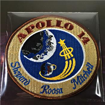 APOLLO XIV (Shepard-Roosa-Mitchell) NASA Space Mission Emblem Patch*Encased in 9