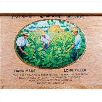 Authentic Honduras Wooden Cigar Box