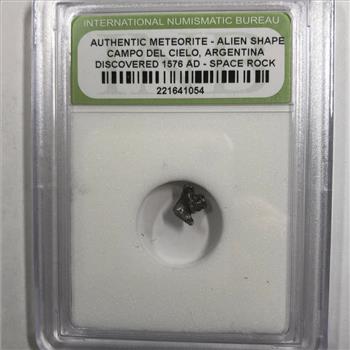 Authentic Meteorite Campo Del Cielo Argentina Discovered 1576 AD Space Rock