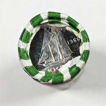 Bank Wrapped Roll of Proof SILVER Canadian Dimes HIGH GRADE