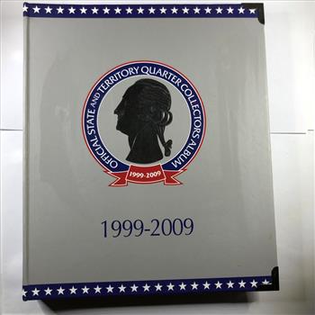 Beautiful Pre-owned State & Territory Quarter Collection Album 1999-2009*Includes 112 High Grade P & D Quarters