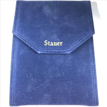 Beautiful Set of Ruby and Aquamarine Costume Jewelry Set*Matching Necklace and Earrings For Pierced Ears*Stauer