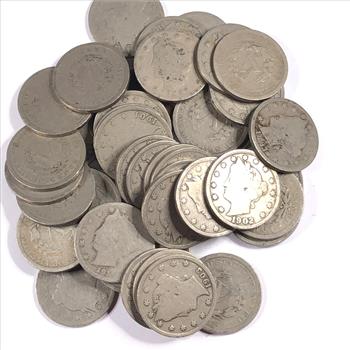 Better Date Rolls of V Nickels to Complete Your Set 40 Coins