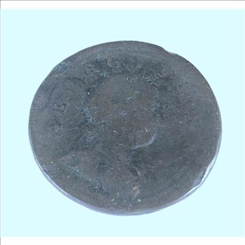 British 1723 Half Penny Coin Nice Clear Details 300 YEARS OLD!