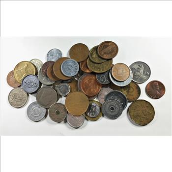 Bulk Bag of Various World Coins*Canada, Japan, Some US and More