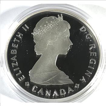 Canadian Commemorative Silver Dollar 1985 Moose