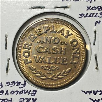 Century Theaters Starcade Token
