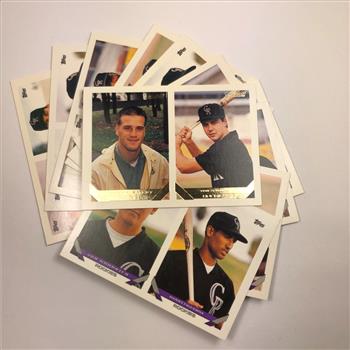 Colorado Rockies Team Lot of Collector Cards