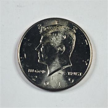 Colorized 2010-D Kennedy Half Dollar Commemorating Apollo 11*Planting the Flag