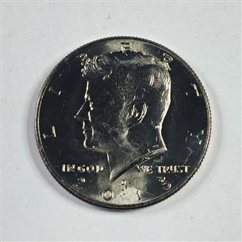 Colorized 2015-D Kennedy Half Dollar Commemorating 2010*Final US Space Shuttle Mission