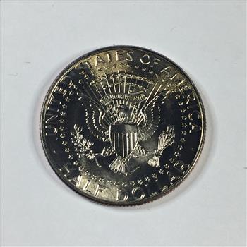 Colorized Kennedy Half Dollar Commemorates General George Patton; Lead, Follow Or Get Out of My Way