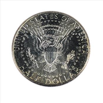 Colorized Kennedy Half Dollar Commemorating Elvis Presley's First Appearance on Ed Sullivan*1956