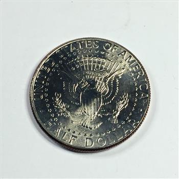 Colorized Kennedy Half Dollar Commemorating General William Depuy; Vietnam War