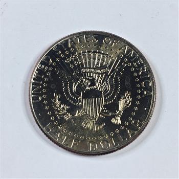 Colorized Kennedy Half Dollar Commemorating Operation Bolo; Vietnam War