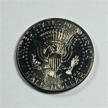 Colorized Kennedy Half Dollar Commemorating Operation Dewey Canyon; Vietnam War