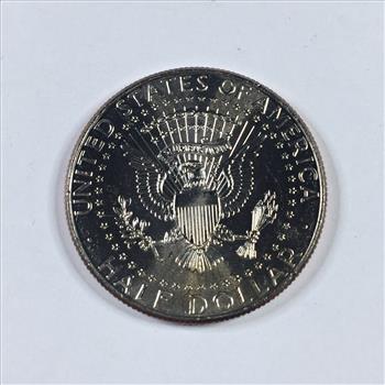 Colorized Kennedy Half Dollar Commemorating Operation Farm Gate; Vietnam War
