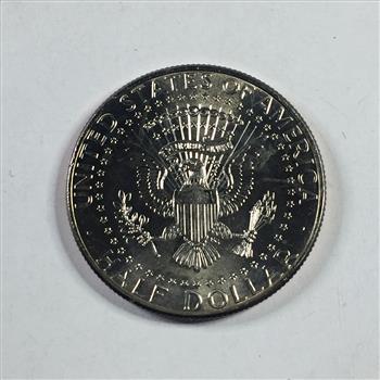 Colorized Kennedy Half Dollar Commemorating Operation Lancaster; Vietnam War on Nov 1967 - Jan 1968