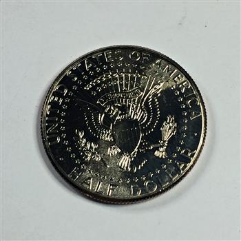 Colorized Kennedy Half Dollar Commemorating Sgt. Lawrence Joel; Vietnam War