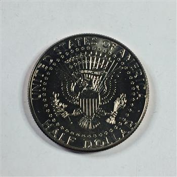 Colorized Kennedy Half Dollar Commemorating the These Colors Won't Run; Remembering Pearl Harbor on Dec 7, 1941