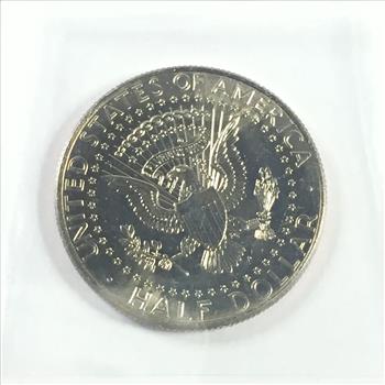 Colorized Kennedy Half Dollar Commemorating the Vietnam War*Machine Gunners-Citadel