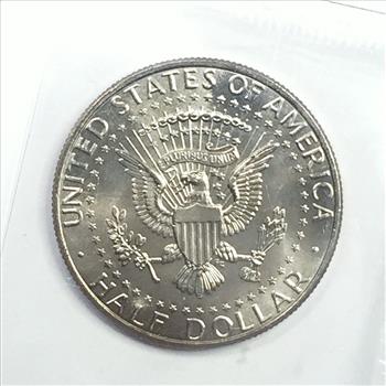 Colorized Kennedy Half Dollar Commemorative of the Vietnam War*Saigon Convoy