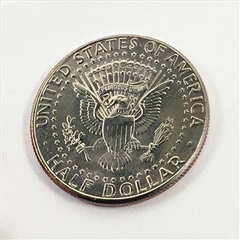 Colorized Kennedy Half Dollar*Commemorates 38th Parallel*Korean War*1950-53