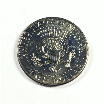 Colorized Kennedy Half Dollar*Commemorating 5 Star General Dwight D. Eisenhower*World War II