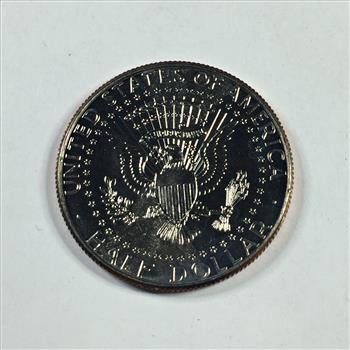 Colorized Kennedy Half Dollar*Commemorating Battle of Liege*World War I