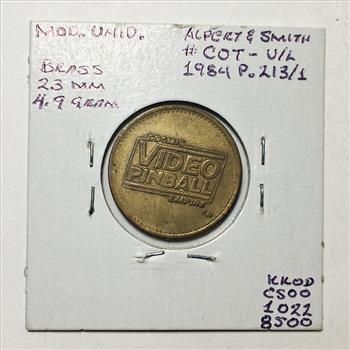 Cosmic Empire Arcade Token*Brass*23mm