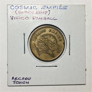 Cosmic Empire Arcade Token*Brass*23mm