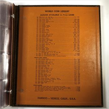 Dansco Silver World Coin Album  - Excellent Used Condition Hard to Find