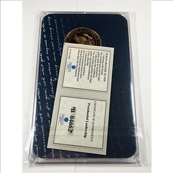 Donald J. Trump Commemorative Medallion*24K Gold Layered*Only 9,999 Struck