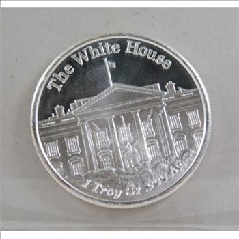 Donald J. Trump Silver Round*45th President*1oz .999 Fine Silver