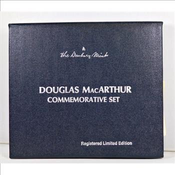 Douglas MacArthur Commemorative Set*High Relief Bronze Medallion and 1971 FDC*In Danbury Mint Custom Holder
