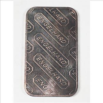 Engelhard Numbered 1 Troy Ounce .999 Fine Silver Bar