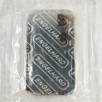 Engelhard One Troy Ounce .999 Fine Silver Bar*Numbered*In Original Sealed Packet