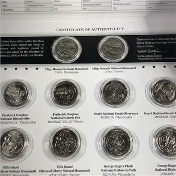 America the Beautiful Quarters Set