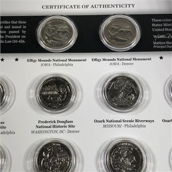 America the Beautiful Quarters Set