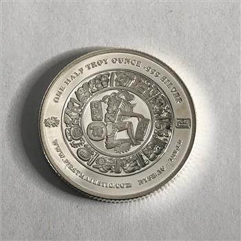 First Majestic Silver Corp 1/2 .999 Silver Round Mexico Iconography