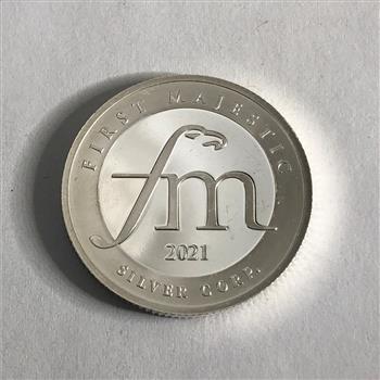 First Majestic Silver Corp 1/2 .999 Silver Round Mexico Iconography