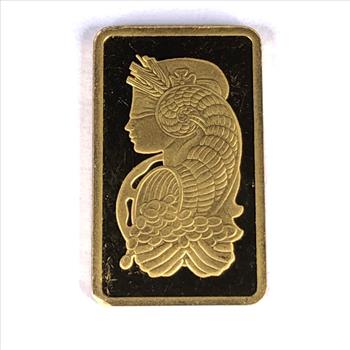 Five (5) Grams .9999 Fine Gold Bar*suisse
