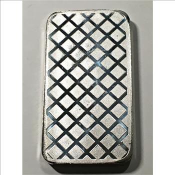 Five (5) Troy Ounce .999+ Proof Silver Bar*Made in the USA*Morgan Dollar Design on Front of Bar